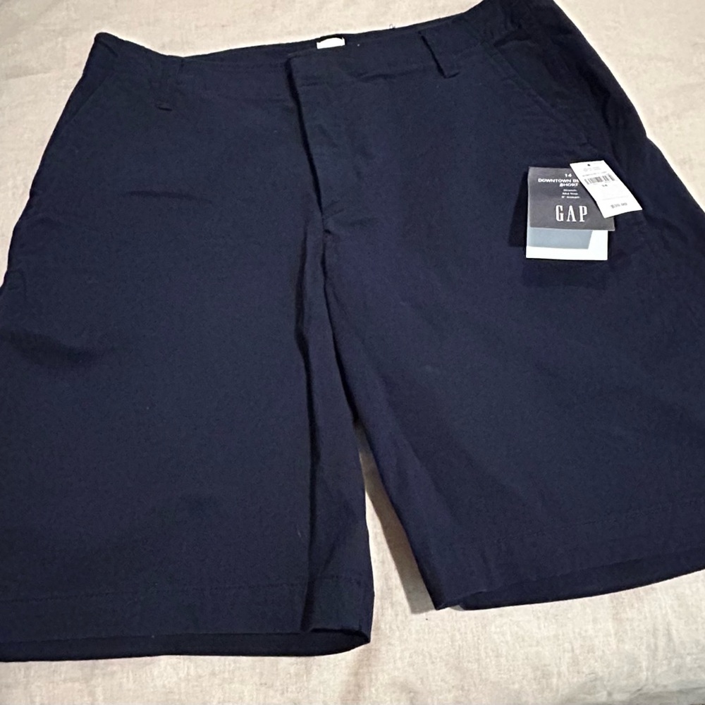 GAP Women's Navy Bermuda Shorts